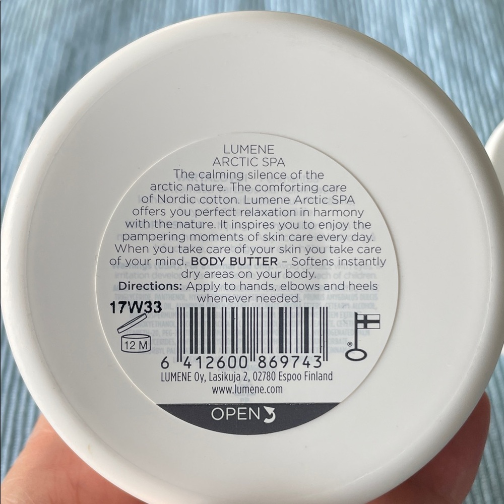 Set of 2 Lumene Finland Arctic Spa Body Butter - BNIP - Picture 3 of 4